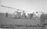 Das letzte Flugzeug von Brzesko nach Premysl 21.3.1915